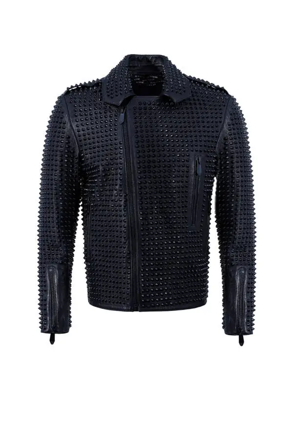 Black Leather Jacket - Image 2