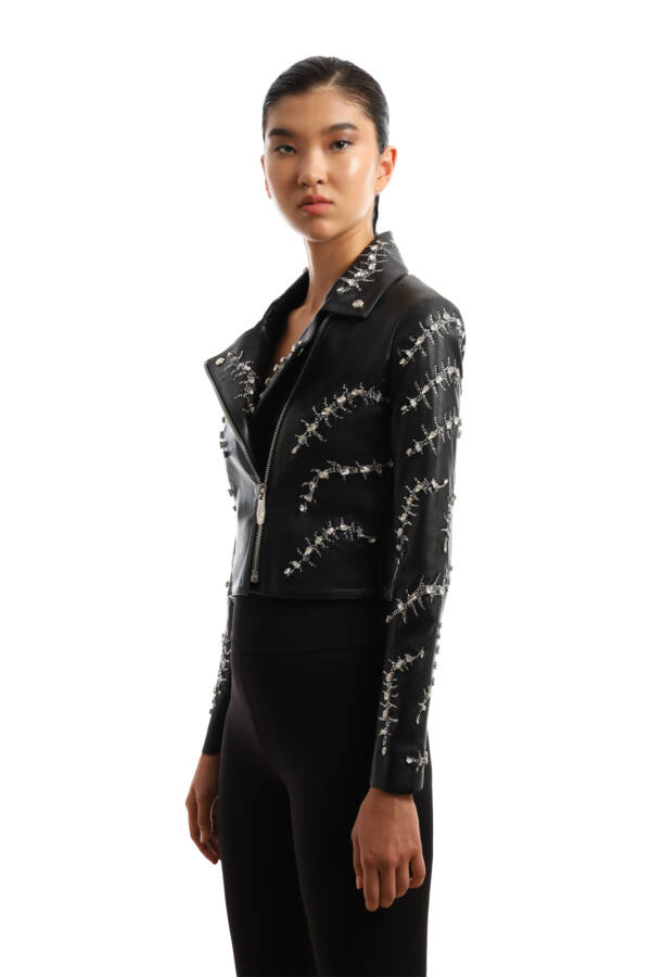 Lizy Leather Jacket - Image 5