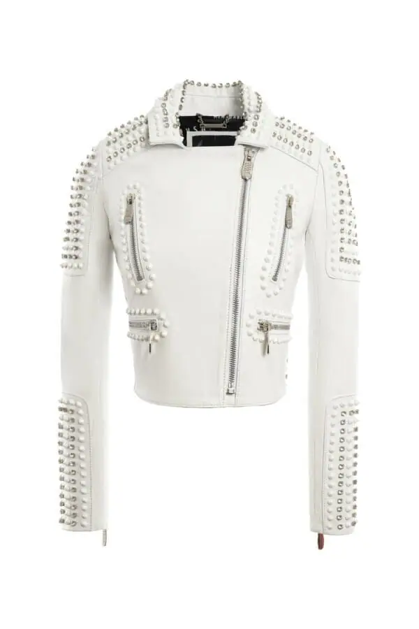 Spiked Leather Jacket