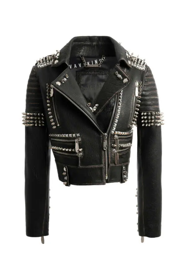 Razor Leather Jacket - Image 2