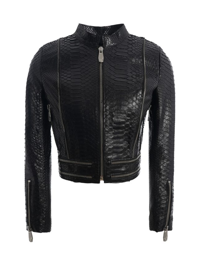 Snake Leather Jacket