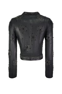 BLACK STAR LEATHER JACKETS