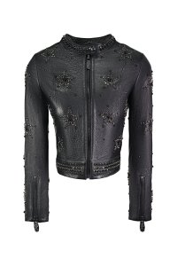 BLACK STAR LEATHER JACKETS