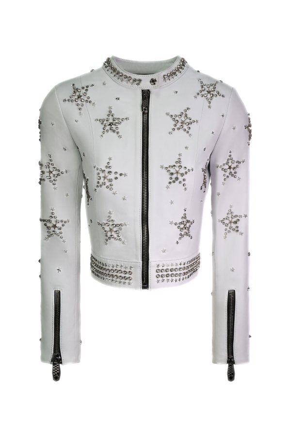 WHITE STAR LEATHER JACKETS